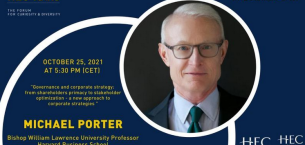 巴黎HEC新闻: HEC Talks |（附录像） Michael Porter：从股东至上到利益相关者的优化——企业战略的新方法